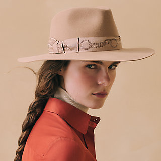 ジ*ん様 【★エルメスパリ★】HERMES PARIS カンガルー革　ハット　帽 ハット 《フォーブル・デシェネ》 | Hermès - エルメス-公式サイト